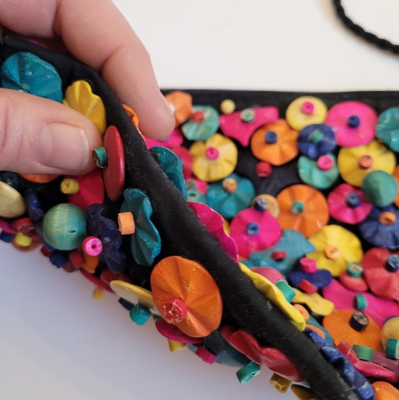 Handmade beaded purse - Picture 3 of 10